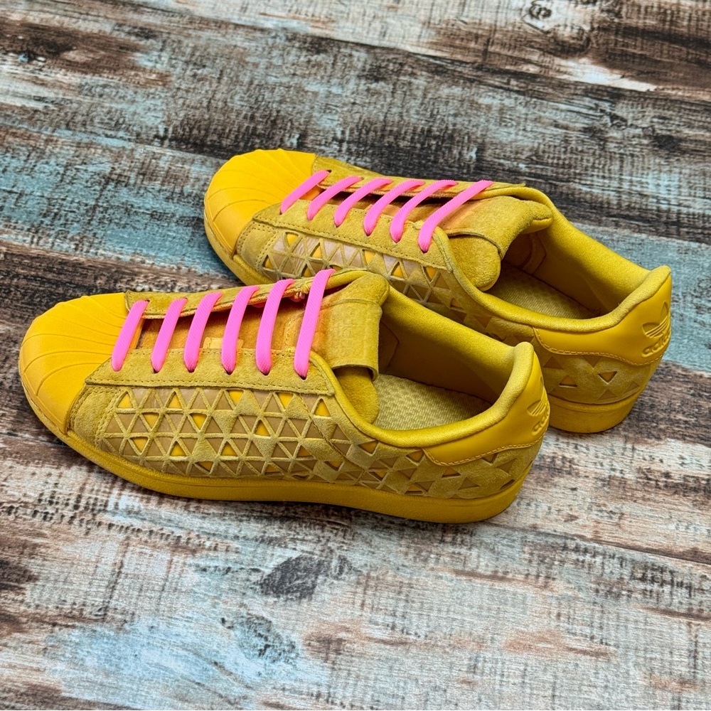 Women’s Adidas Yellow & Pink Shoes | #Z8 - Picture 8 of 15